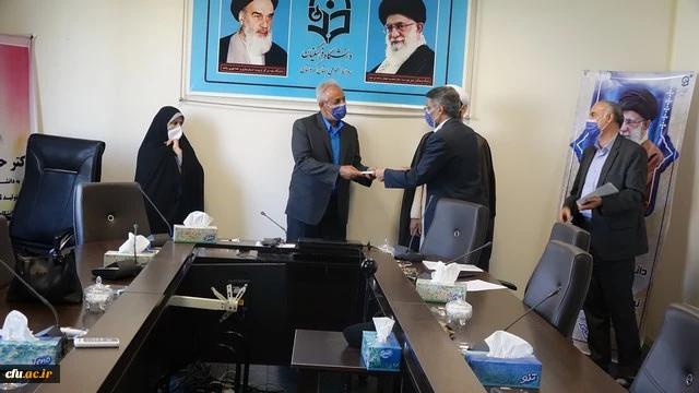 تجلیل از اعضای شورای امر به معروف و نهی از منکر دانشگاه فرهنگیان استان کردستان 3