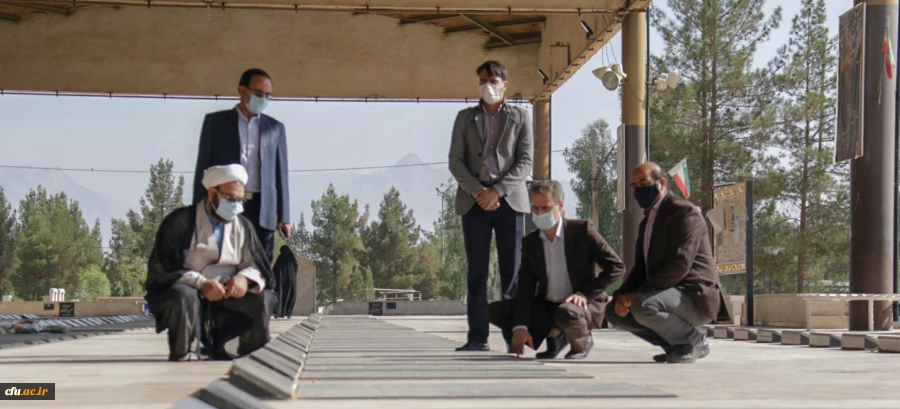 تجدید میثاق جمعی از دانشگاهیان دانشگاه فرهنگیان یزد با آرمان های شهدا 3