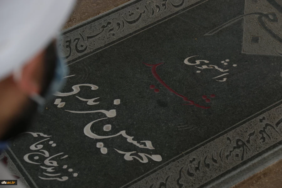 تجدید میثاق جمعی از دانشگاهیان دانشگاه فرهنگیان یزد با آرمان های شهدا 5