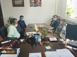 دیدار سرپرست دانشگاه فرهنگیان استان مرکزی با معاون پژوهشی وفناوری دانشگاه فرهنگیان
 2