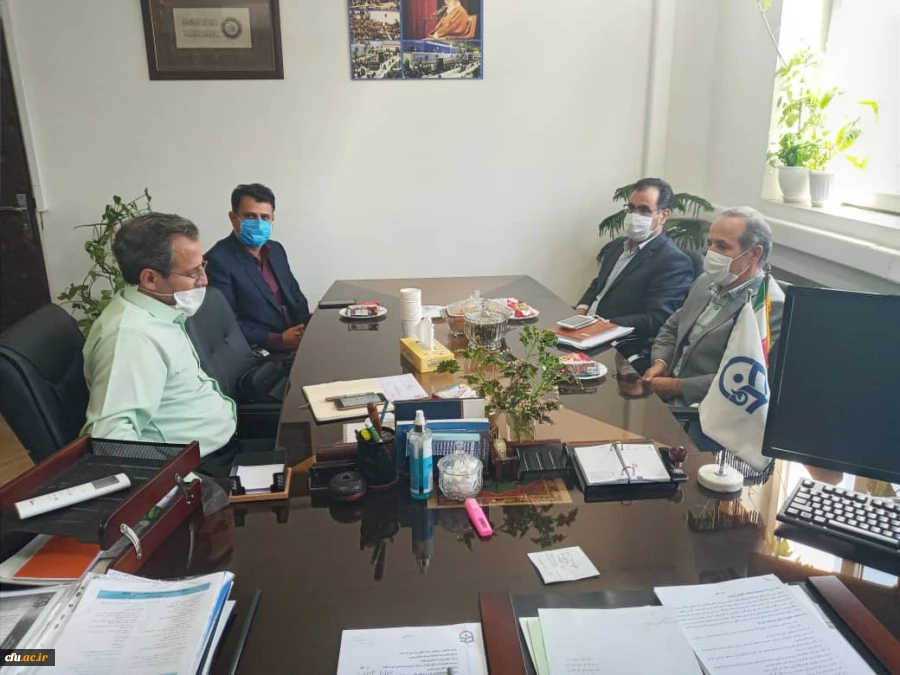 دیدار سرپرست دانشگاه فرهنگیان استان مرکزی با معاون پژوهشی وفناوری دانشگاه فرهنگیان
 2