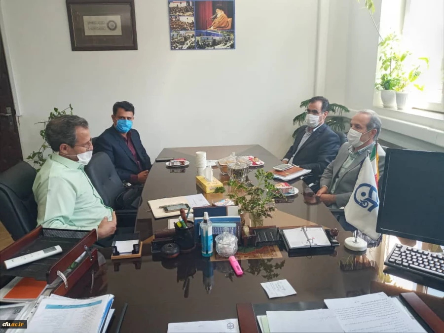 دیدار سرپرست دانشگاه فرهنگیان استان مرکزی با معاون پژوهشی وفناوری دانشگاه فرهنگیان
 3