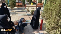 مراسم تجدید میثاق با آرمان های شهدا در دانشگاه فرهنگیان استان مرکزی برگزار شد
 5