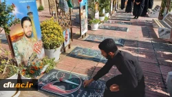 مراسم تجدید میثاق با آرمان های شهدا در دانشگاه فرهنگیان استان مرکزی برگزار شد
 7