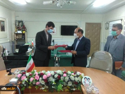 امضای تفاهم نامه همکاری مشترک در زمینه کارورزی بین دانشگاه فرهنگیان لرستان و اداره کل آموزش و پرورش استان