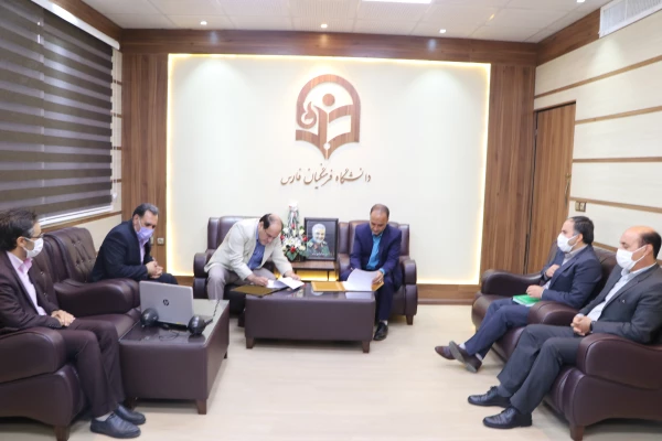 برگزاری اولین کارگروه مشترک اجرایی تفاهم نامه همکاری بین اداره کل آموزش فنی و حرفه ای فارس و دانشگاه فرهنگیان فارس 2