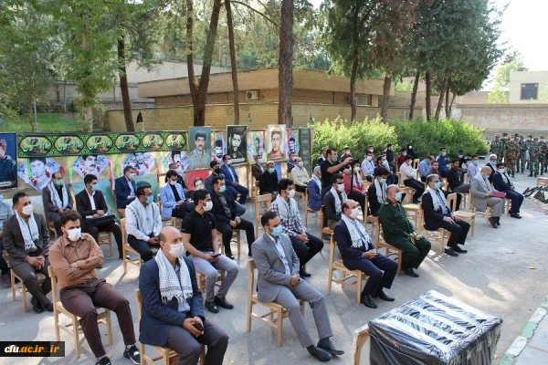 آئین گرامی داشت هفته دفاع مقدس و استقبال از دانشجو معلمان در پردیس علامه طباطبایی دانشگاه فرهنگیان لرستان برگزار شد 3