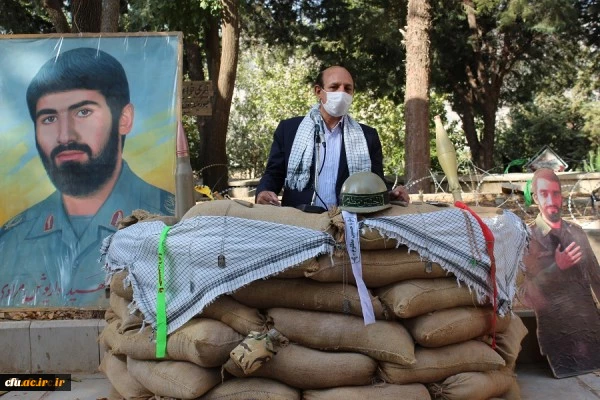 آئین گرامی داشت هفته دفاع مقدس و استقبال از دانشجو معلمان در پردیس علامه طباطبایی دانشگاه فرهنگیان لرستان برگزار شد 5