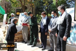 آئین گرامی داشت هفته دفاع مقدس و استقبال از دانشجو معلمان در پردیس علامه طباطبایی دانشگاه فرهنگیان لرستان برگزار شد 9