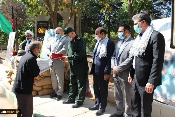 آئین گرامی داشت هفته دفاع مقدس و استقبال از دانشجو معلمان در پردیس علامه طباطبایی دانشگاه فرهنگیان لرستان برگزار شد 9