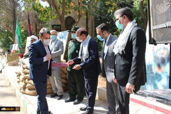 آئین گرامی داشت هفته دفاع مقدس و استقبال از دانشجو معلمان در پردیس علامه طباطبایی دانشگاه فرهنگیان لرستان برگزار شد 10