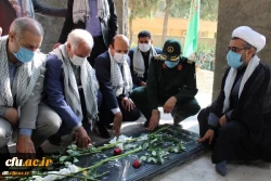 آئین گرامی داشت هفته دفاع مقدس و استقبال از دانشجو معلمان در پردیس علامه طباطبایی دانشگاه فرهنگیان لرستان برگزار شد 11