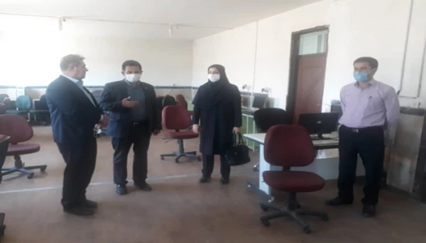 بازدید مدیر کل آموزش فنی وحرفه ای از کارگاههای مهارت فنی و حرفه ای دانشگاه فرهنگیان استان آذربایجان غربی 2