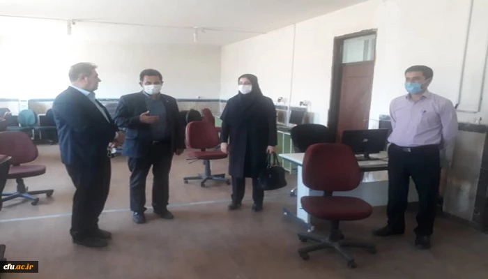 بازدید مدیر کل آموزش فنی وحرفه ای از کارگاههای مهارت فنی و حرفه ای دانشگاه فرهنگیان استان آذربایجان غربی 2