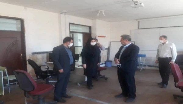 بازدید مدیر کل آموزش فنی وحرفه ای از کارگاههای مهارت فنی و حرفه ای دانشگاه فرهنگیان استان آذربایجان غربی 3