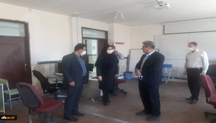 بازدید مدیر کل آموزش فنی وحرفه ای از کارگاههای مهارت فنی و حرفه ای دانشگاه فرهنگیان استان آذربایجان غربی 3