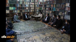 دیدار هیئت رئیسه دانشگاه فرهنگیان استان با خانواده دانشجو معلم شهید محمد تقی آل محمد 2