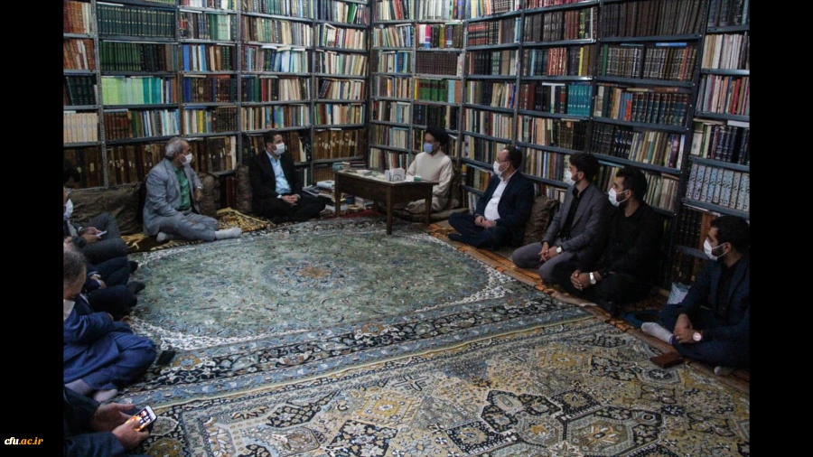 دیدار هیئت رئیسه دانشگاه فرهنگیان استان با خانواده دانشجو معلم شهید محمد تقی آل محمد 2