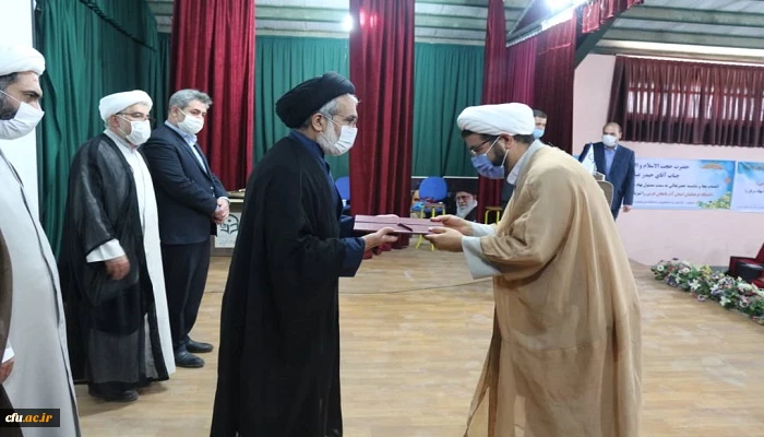 آئین تکریم ومعارفه مسئول نهاد رهبری در دانشگاه فرهنگیان استان آذربایجان غربی برگزار شد 3