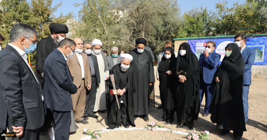 کلنگ احداث مسجد سپهبد شهید حاج قاسم سلیمانی در پردیس نسیبه استان تهران به زمین زده شد 2