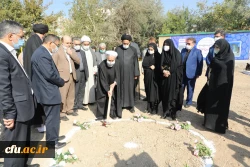 کلنگ احداث مسجد سپهبد شهید حاج قاسم سلیمانی در پردیس نسیبه استان تهران به زمین زده شد 5