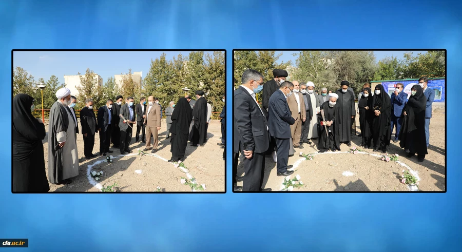 کلنگ احداث مسجد سپهبد شهید حاج قاسم سلیمانی در پردیس نسیبه استان تهران به زمین زده شد 8