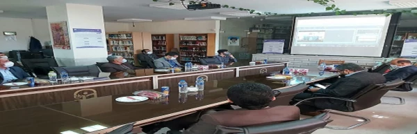 همایش استانی توسعه حرفه ای معلمان دانشگاه فرهنگیان استان لرستان با حضور دکتر طاهری نیا معاون پژوهشی و فناوری سازمان مرکزی دانشگاه فرهنگیان به صورت مجازی برگزار شد.  2