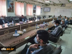 همایش استانی توسعه حرفه ای معلمان دانشگاه فرهنگیان استان لرستان با حضور دکتر طاهری نیا معاون پژوهشی و فناوری سازمان مرکزی دانشگاه فرهنگیان به صورت مجازی برگزار شد.  3