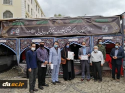 نمونه ای از فعالیت استان مازندران در موکب سردار شهید حاج قاسم سلیمانی