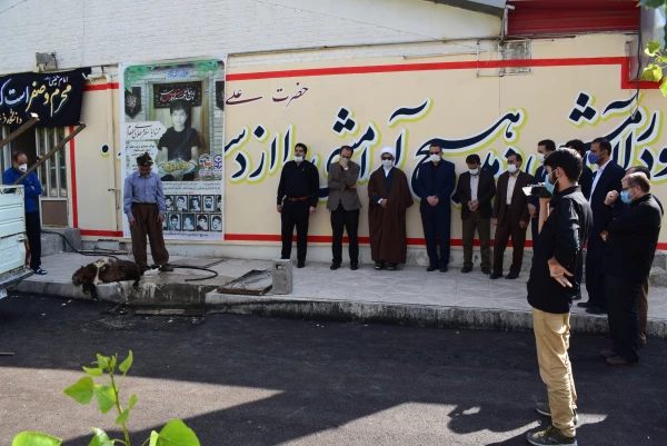 توزیع کمکهای مومنانه موکب شهدای تربیت معلم دانشگاه فرهنگیان کرمانشاه بمناسبت اربعین حسینی 3