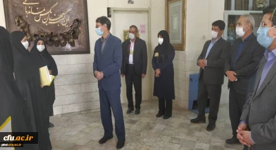 بازدید مدیر امور پردیس های خراسان رضوی از روند برگزاری مصاحبه داوطلبان ورود به دانشگاه فرهنگیان