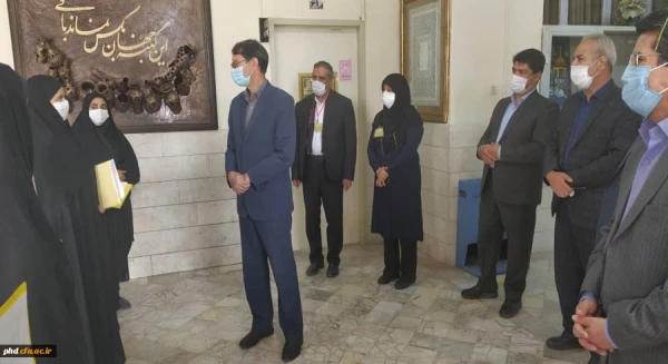 بازدید مدیر امور پردیس های خراسان رضوی از روند برگزاری مصاحبه داوطلبان ورود به دانشگاه فرهنگیان