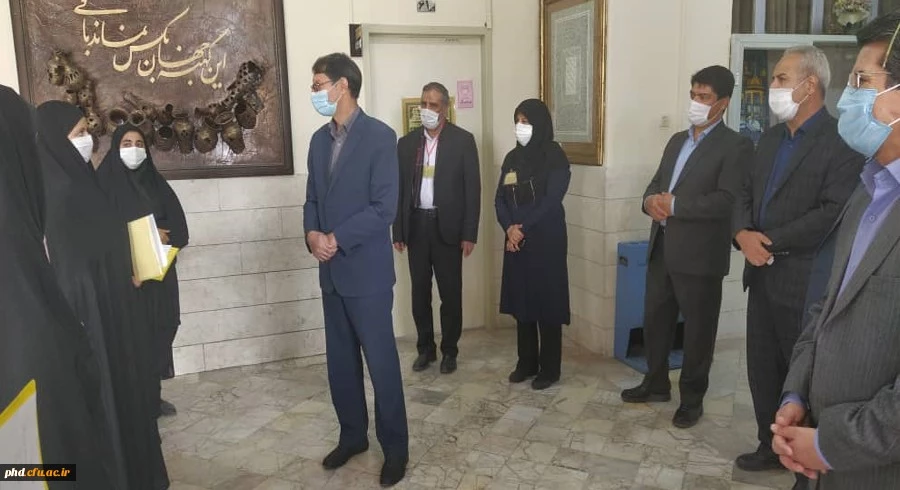 بازدید مدیر امور پردیس های خراسان رضوی از روند برگزاری مصاحبه داوطلبان ورود به دانشگاه فرهنگیان