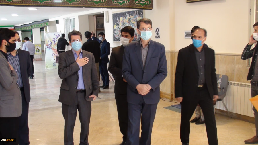 بازدید مدیر امور پردیس های خراسان رضوی از روند برگزاری مصاحبه داوطلبان ورود به دانشگاه فرهنگیان 3