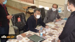 بازدید مدیر امور پردیس های خراسان رضوی از روند برگزاری مصاحبه داوطلبان ورود به دانشگاه فرهنگیان 4