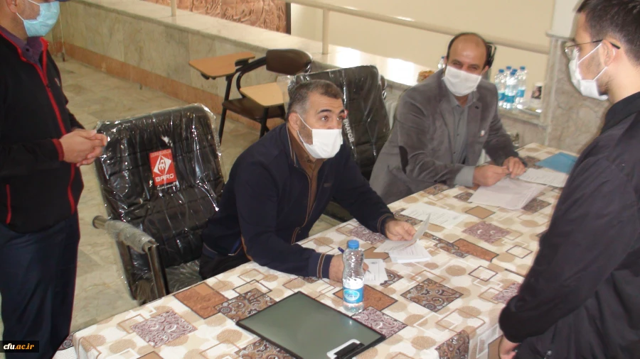 بازدید مدیر امور پردیس های خراسان رضوی از روند برگزاری مصاحبه داوطلبان ورود به دانشگاه فرهنگیان 4