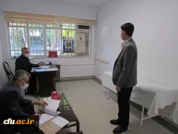 رئیس دانشگاه فرهنگیان استان مرکزی از مراحل انجام مصاحبه داوطلبان ورود به دانشگاه فرهنگیان بازدید کرد
 7