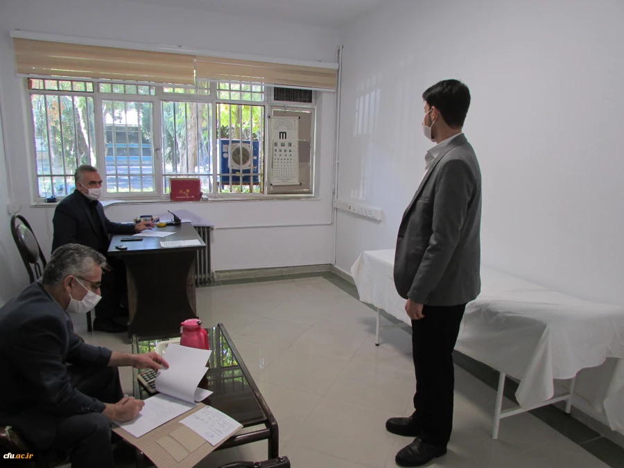 رئیس دانشگاه فرهنگیان استان مرکزی از مراحل انجام مصاحبه داوطلبان ورود به دانشگاه فرهنگیان بازدید کرد
 7