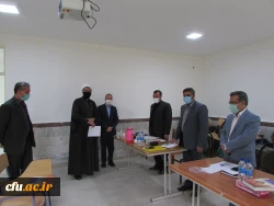 رئیس دانشگاه فرهنگیان استان مرکزی از مراحل انجام مصاحبه داوطلبان ورود به دانشگاه فرهنگیان بازدید کرد
 12