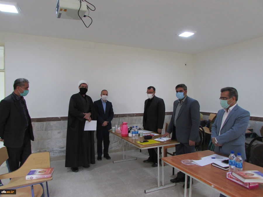 رئیس دانشگاه فرهنگیان استان مرکزی از مراحل انجام مصاحبه داوطلبان ورود به دانشگاه فرهنگیان بازدید کرد
 12