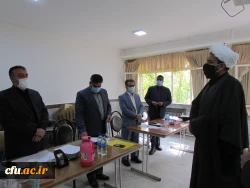 رئیس دانشگاه فرهنگیان استان مرکزی از مراحل انجام مصاحبه داوطلبان ورود به دانشگاه فرهنگیان بازدید کرد
 13