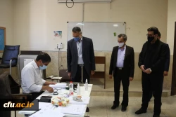 بازدید مدیر امور پردیس های استان یزد از روند برگزاری مصاحبه داوطلبان ورود به دانشگاه فرهنگیان 3