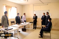 بازدید مدیر امور پردیس های استان یزد از روند برگزاری مصاحبه داوطلبان ورود به دانشگاه فرهنگیان 4