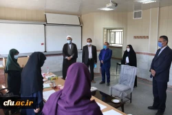 بازدید مدیر امور پردیس های استان یزد از روند برگزاری مصاحبه داوطلبان ورود به دانشگاه فرهنگیان 6
