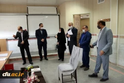 بازدید مدیر امور پردیس های استان یزد از روند برگزاری مصاحبه داوطلبان ورود به دانشگاه فرهنگیان 8