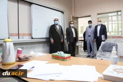 بازدید مدیر امور پردیس های استان یزد از روند برگزاری مصاحبه داوطلبان ورود به دانشگاه فرهنگیان 10