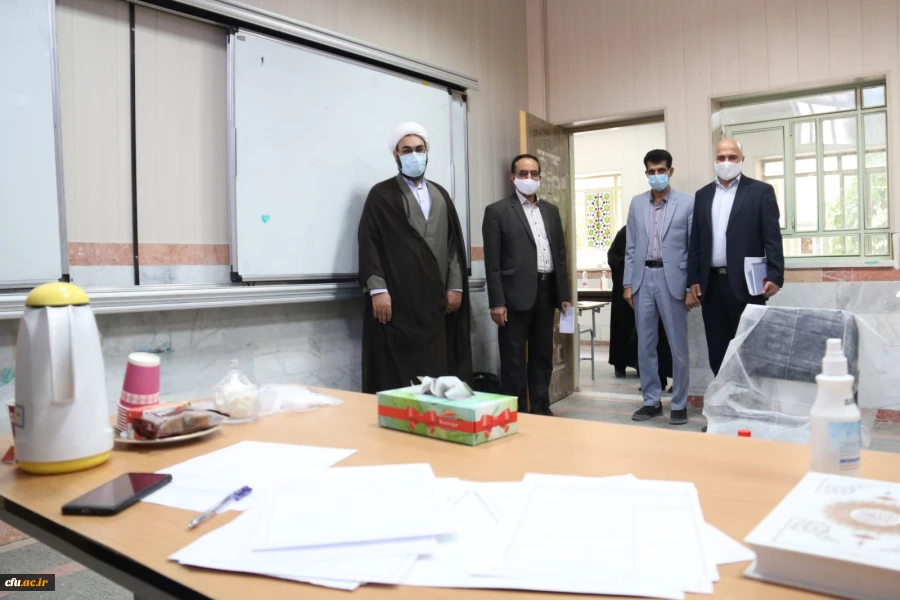 بازدید مدیر امور پردیس های استان یزد از روند برگزاری مصاحبه داوطلبان ورود به دانشگاه فرهنگیان 10