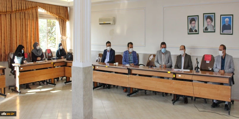 بازدید مدیر امور پردیس های دانشگاه فرهنگیان استان قزوین به همراه مدیر کل آموزش و پرورش استان از روند برگزاری مصاحبه داوطلبان ورود به دانشگاه فرهنگیان 7