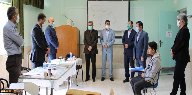 بازدید مدیر امور پردیس های دانشگاه فرهنگیان استان قزوین به همراه مدیر کل آموزش و پرورش استان از روند برگزاری مصاحبه داوطلبان ورود به دانشگاه فرهنگیان 2