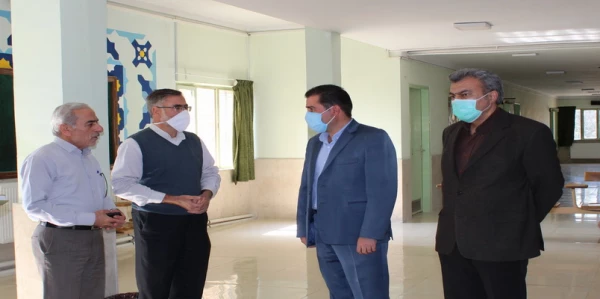 بازدید مدیر امور پردیس های دانشگاه فرهنگیان استان قزوین به همراه مدیر کل آموزش و پرورش استان از روند برگزاری مصاحبه داوطلبان ورود به دانشگاه فرهنگیان 3